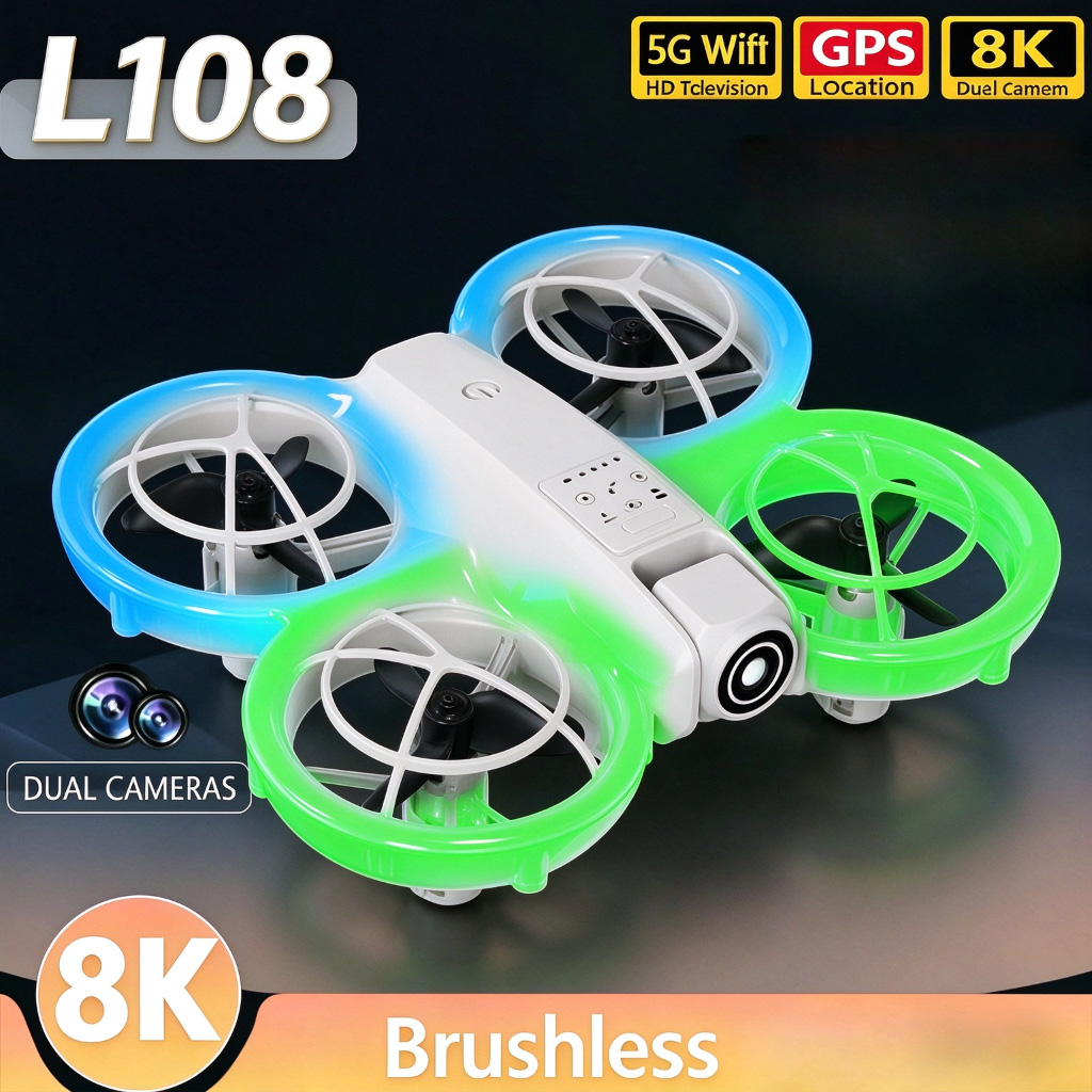 Drone Surveying - มินิโดรน 4K รุ่นมืออาชีพ กล้องคู่ HD มอเตอร์ไร้แปรงถ่าน