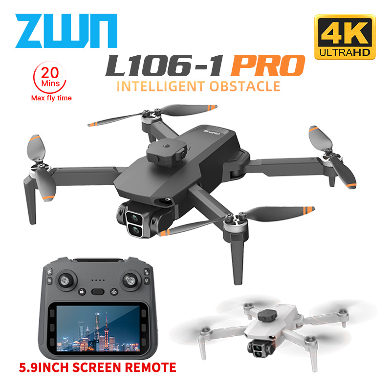 Drone Surveying - L106-1PRO GPS Professional Drone 4K HD