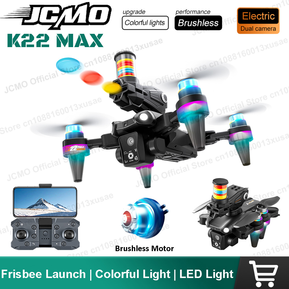 Drone Surveying - โดรน JCMO K22 MAX แบบจับปล่อยได้ พร้อมกล้อง