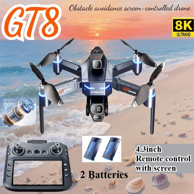 Drone 4K HD GT8 กล้องหลีกเลี่ย - Drone Thermal Imaging บทวิจารณ์และราคา
