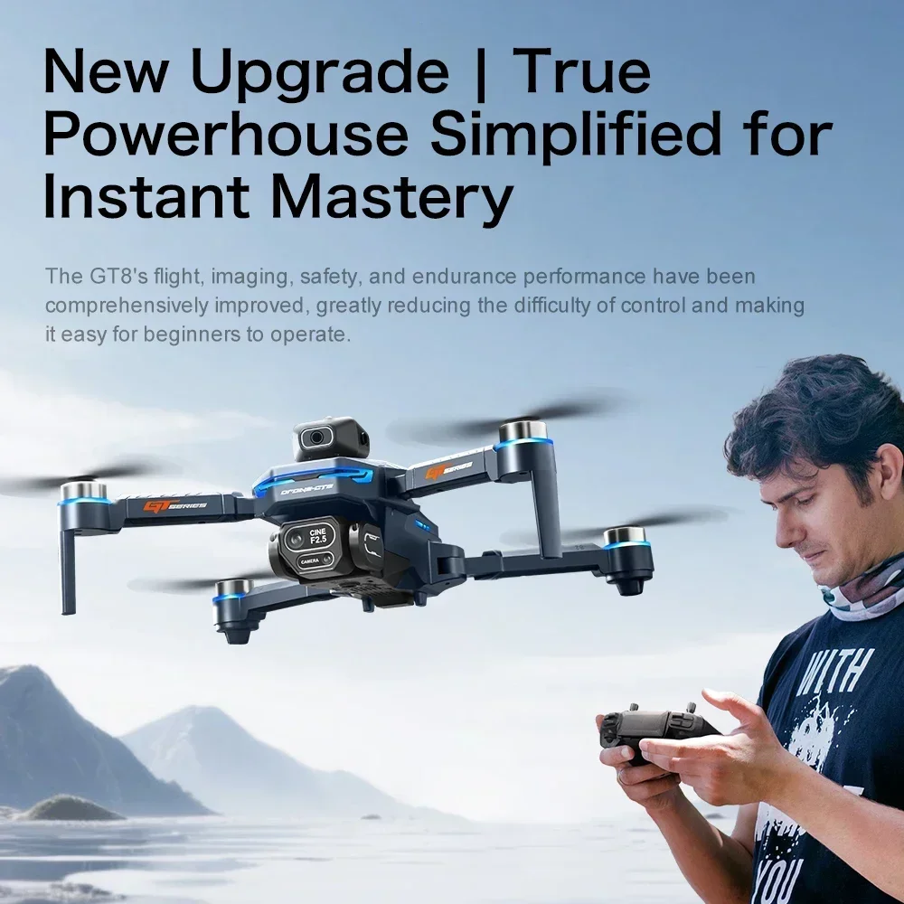 Drone 4K HD GT8 กล้องหลีกเลี่ย - Drone Thermal Imaging บทวิจารณ์และราคา