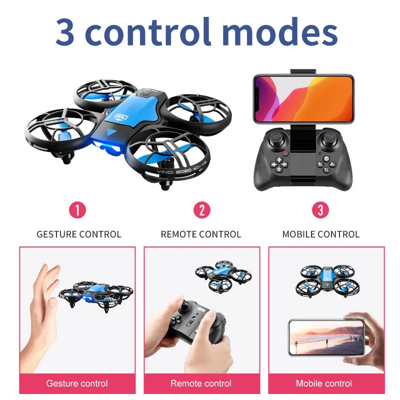 โดรน V8 รุ่นใหม่ขนาดเล็ก 4K ระ - Drone Surveying บทวิจารณ์และราคา