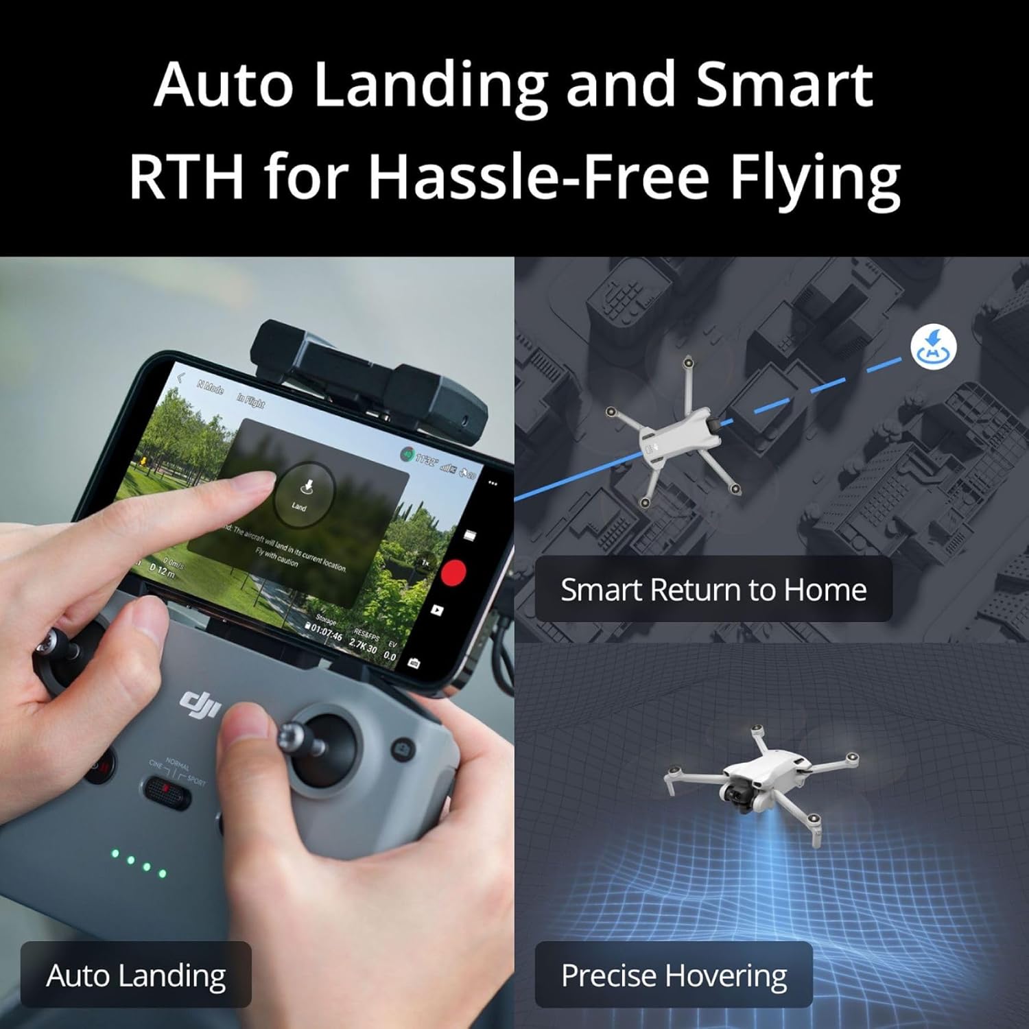 โดรน DJI Mini 3 (DJI RC2) แบบเ - Drone Ndvi บทวิจารณ์และราคา